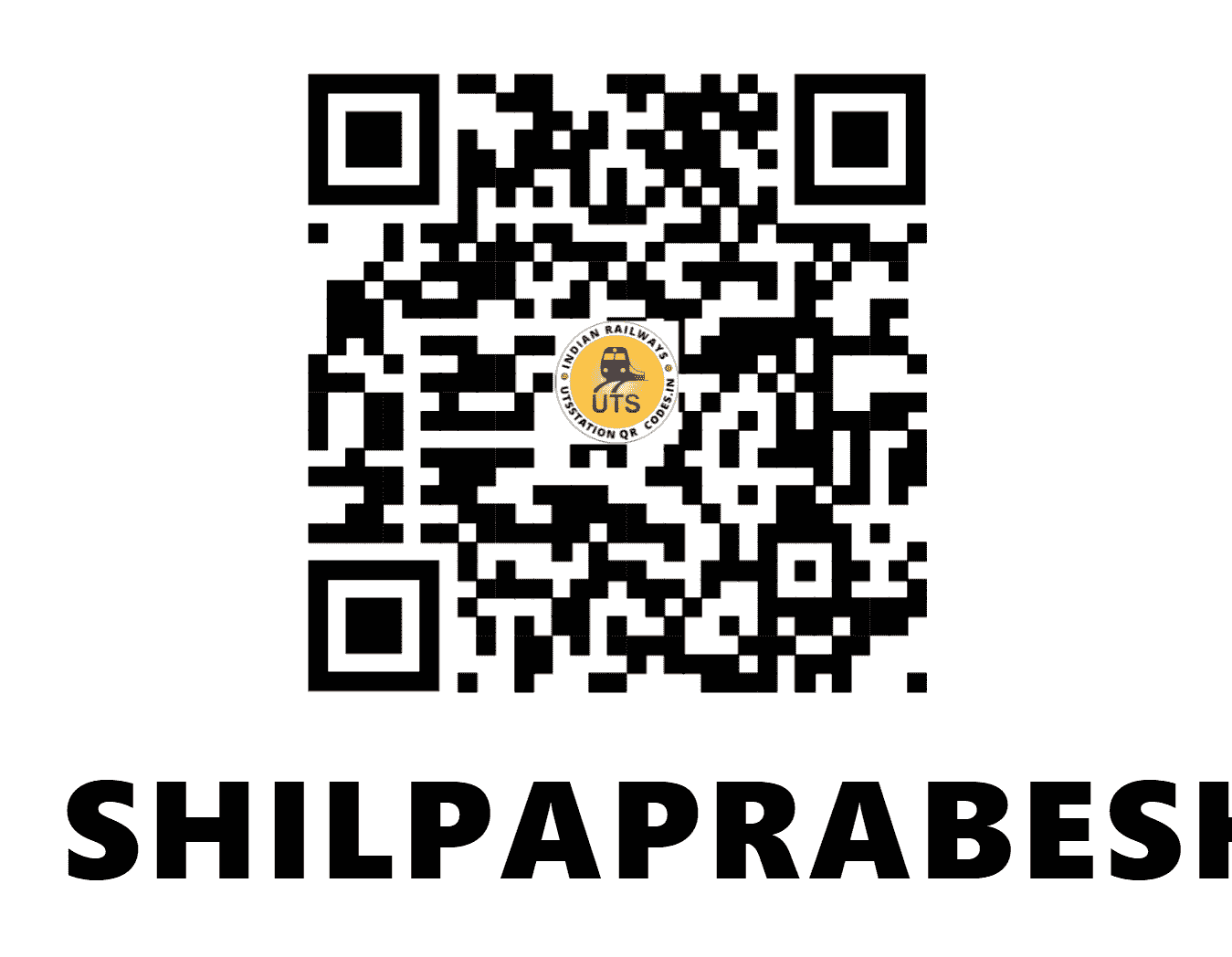 UTS QR Code for SHILPAPRABESH - SLPR (SE - WEST BENGAL)